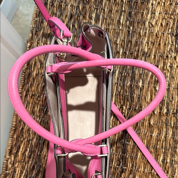 Kate Spade Pink Leather Tote Bag - Picture 4 of 5